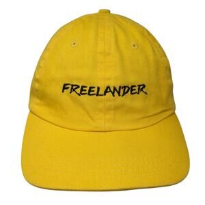 Land Rover Gear Slideback Hat Yellow Embroidered Freelander Made in USA
